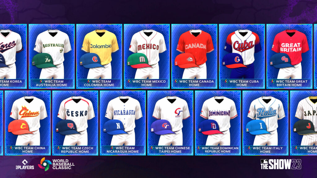 MLB® The Show™ - REP YOUR NATION IN MLB® THE SHOW™ 23 WITH WORLD BASEBALL  CLASSIC™