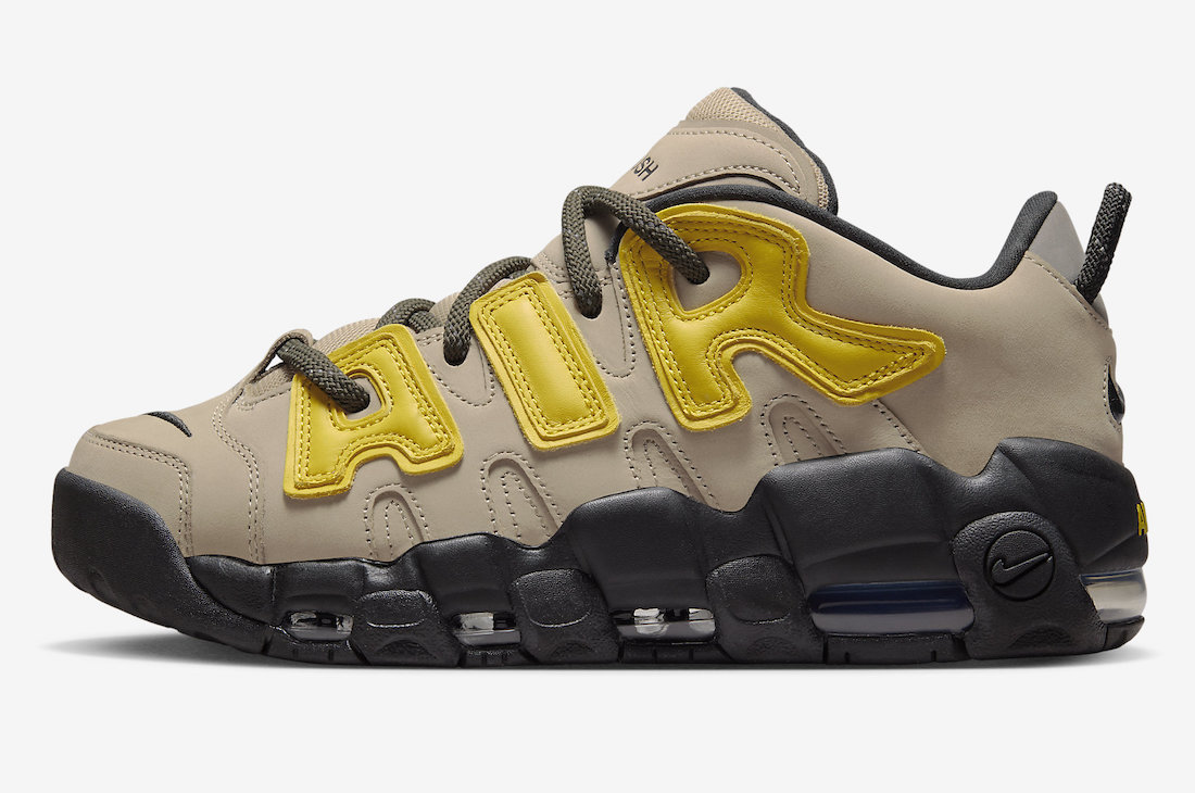 AMBUSH Nike Air More Uptempo Low Limestone FB1299-200 Release Date