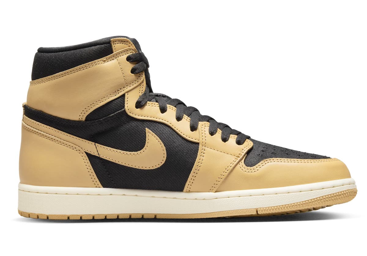 Air Jordan 1 Heirloom Vachetta Tan Black 555088-202 Release Date