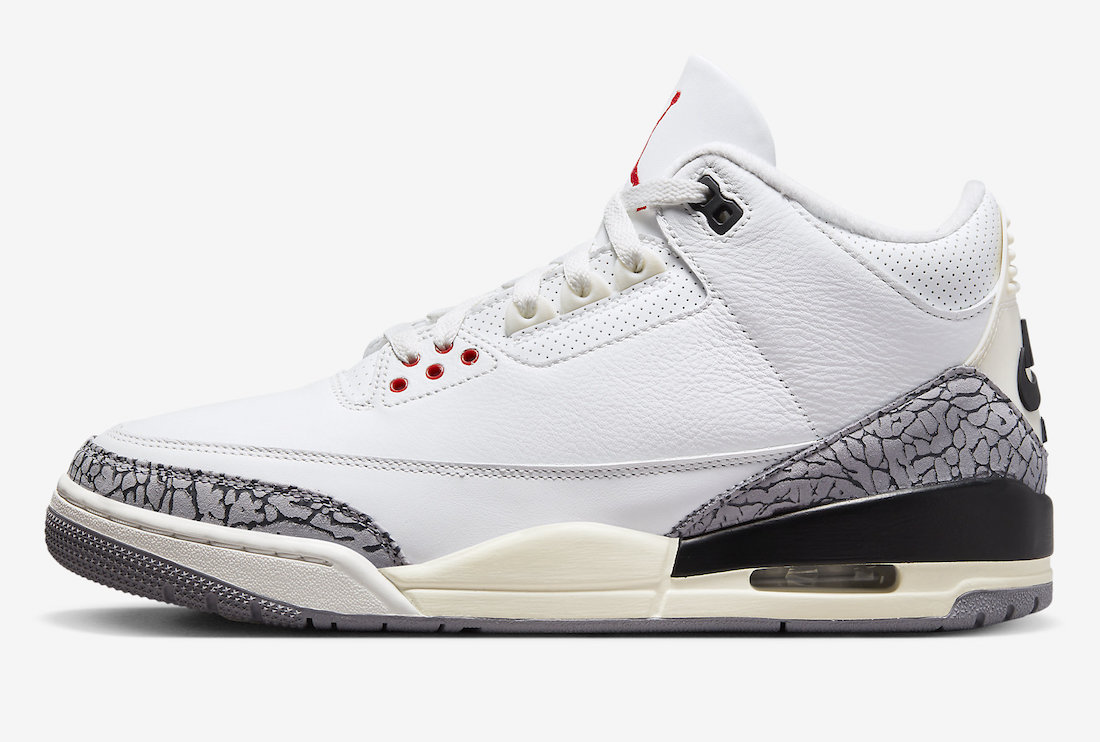 Air Jordan 3 White Cement Reimagined Release Date DN3707-100