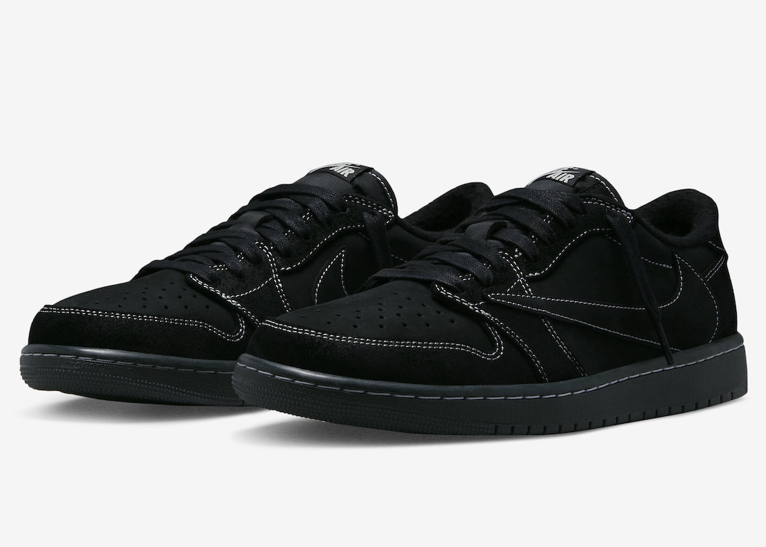 Travis Scott Air Jordan 1 Low Black Phantom DM7866-001 Release Date Price