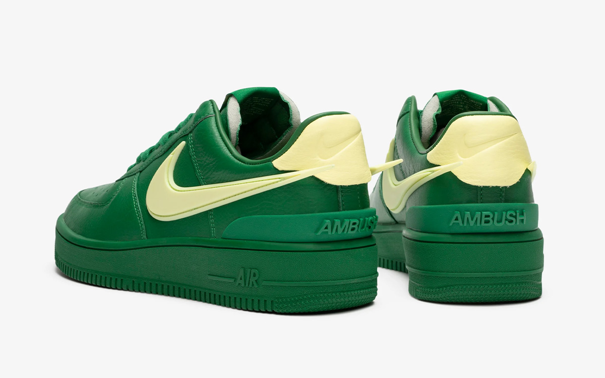 AMBUSH Nike Air Force 1 Low Green DV3464-300 Release Date