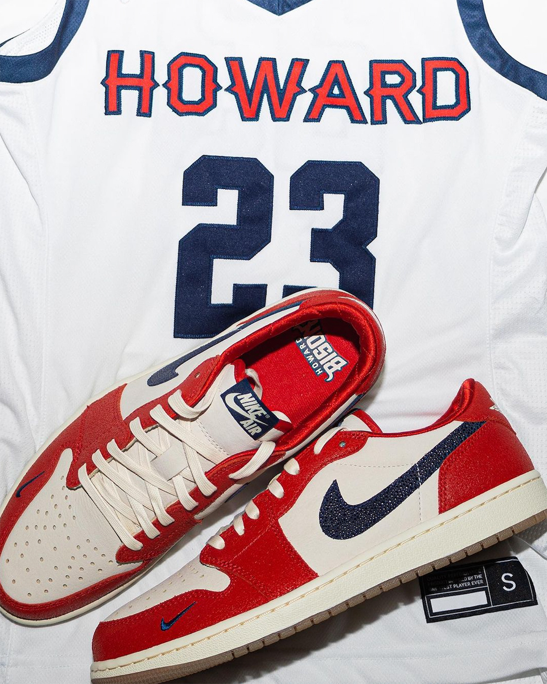 Air Jordan 1 Low OG Howard University PE