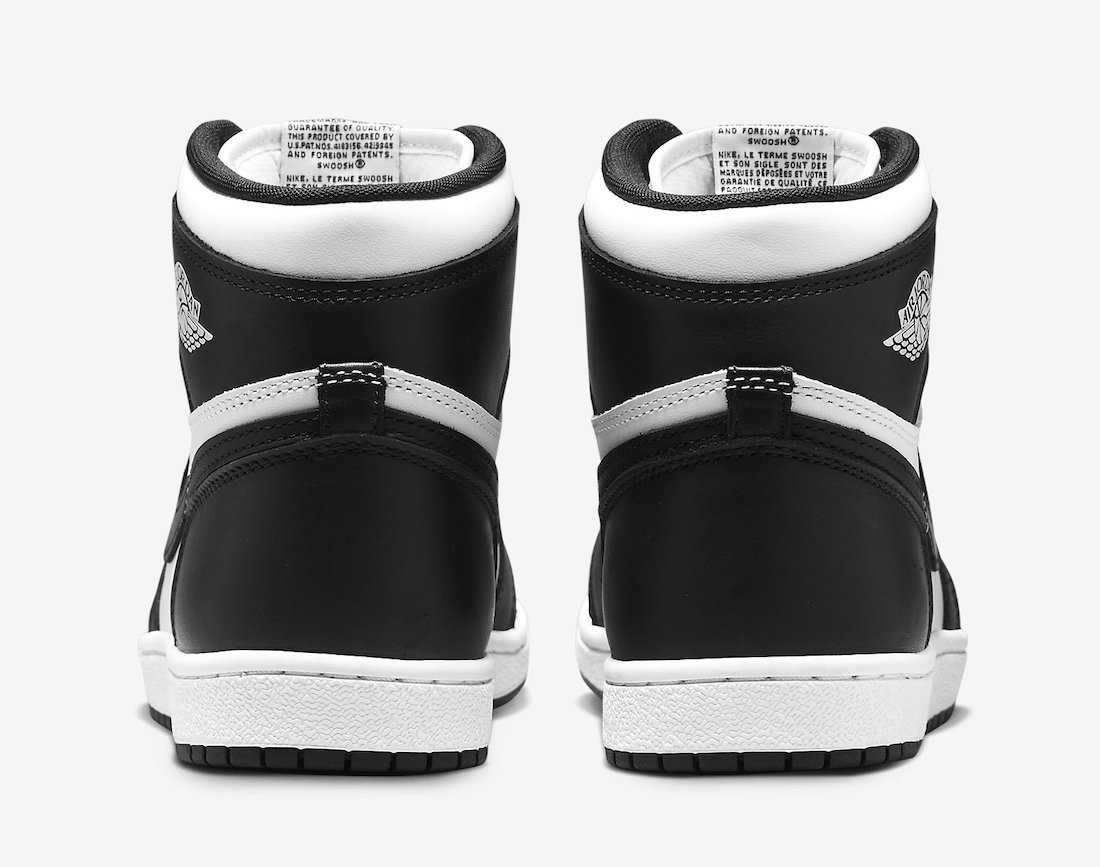 Air Jordan 1 High 85 Black White BQ4422-001 Release Date