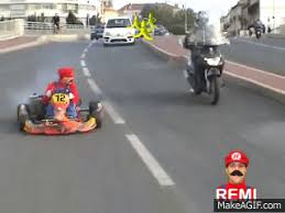 MARIO KART (REMI GAILLARD) on Make a GIF