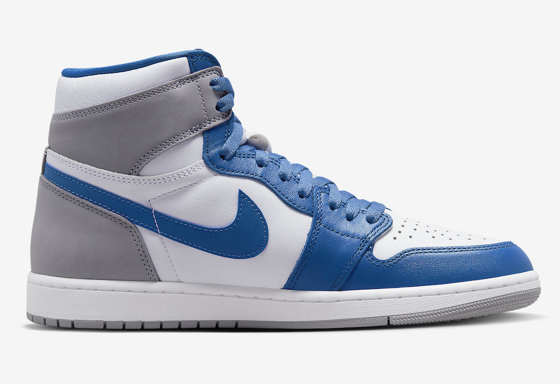 Air Jordan 1 True Blue DZ5485-410 Release Date Medial