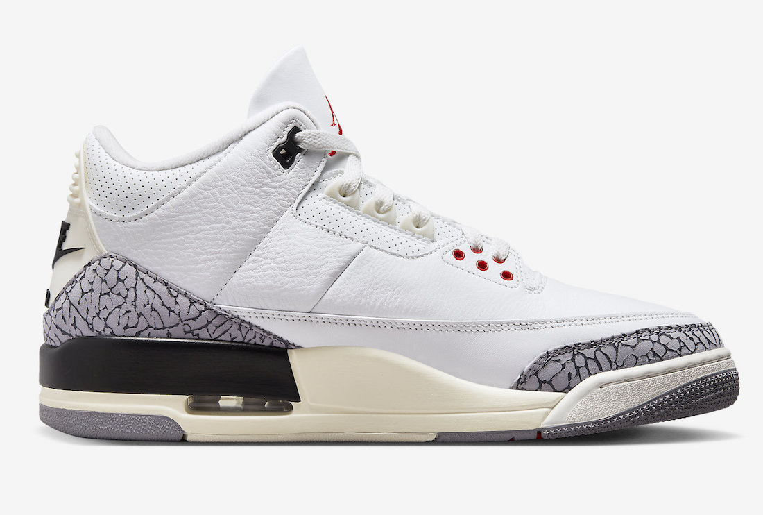 Air Jordan 3 White Cement Reimagined Release Date DN3707-100