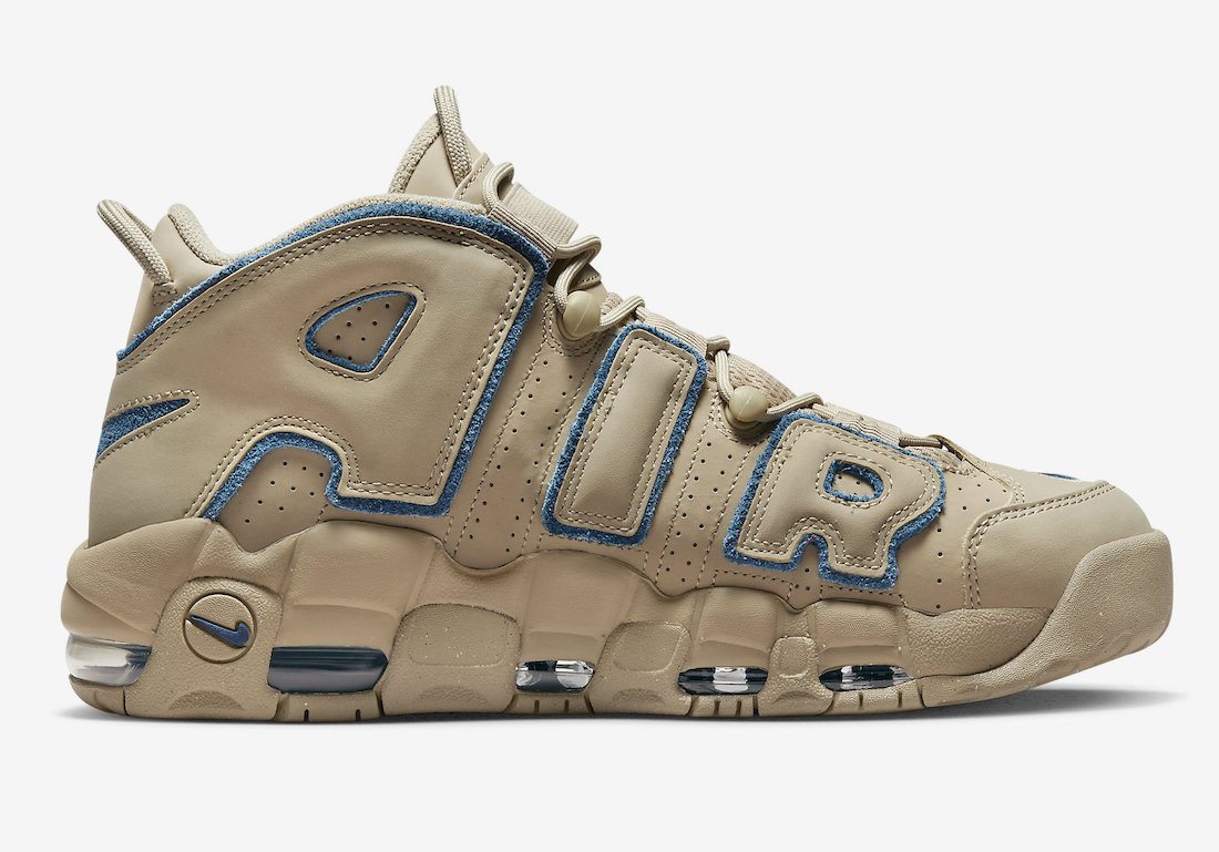 Nike Air More Uptempo Limestone Valerian Blue DV6993-200 Release Date