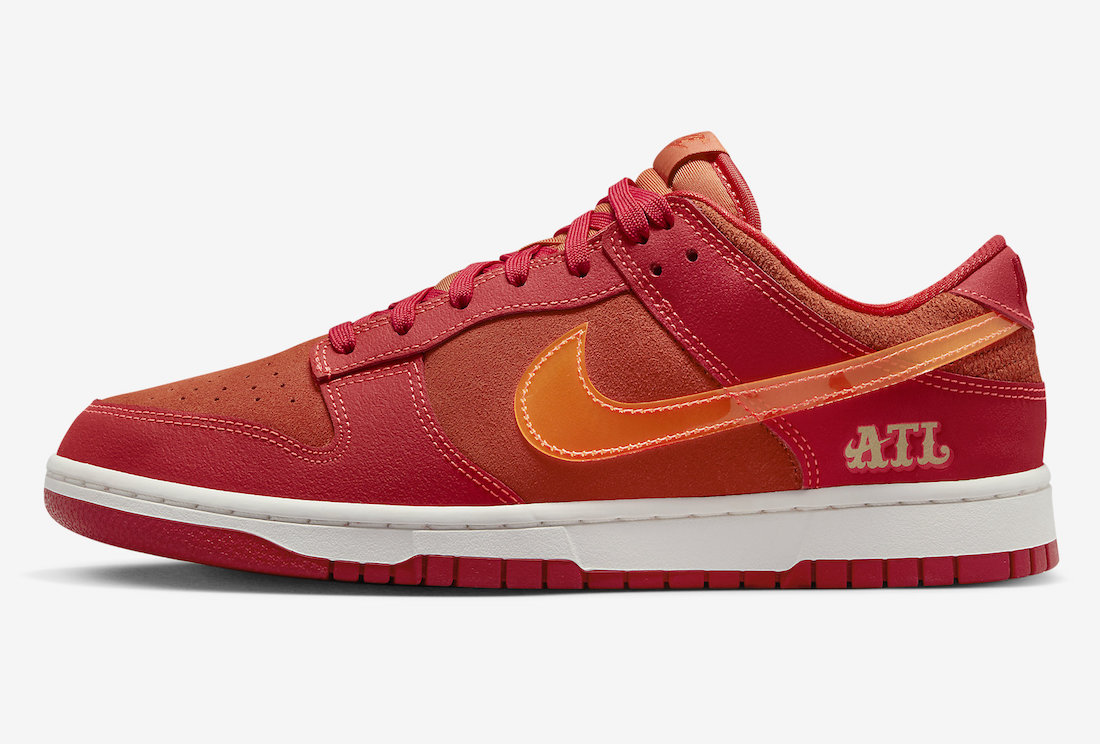 Nike Dunk Low ATL Atlanta FD0724-657 Release Date Lateral