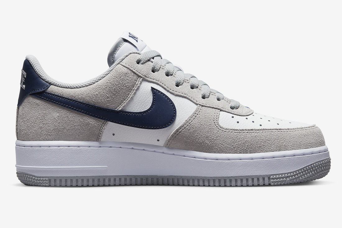 Nike Air Force 1 Low Light Smoke Grey Midnight Navy Summit White FD9748-001 Release Date