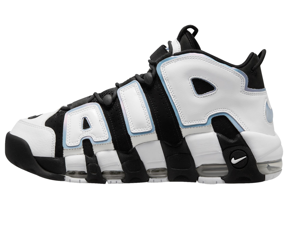 Nike Air More Uptempo Black White Cobalt Bliss DV0819-001 Release Date