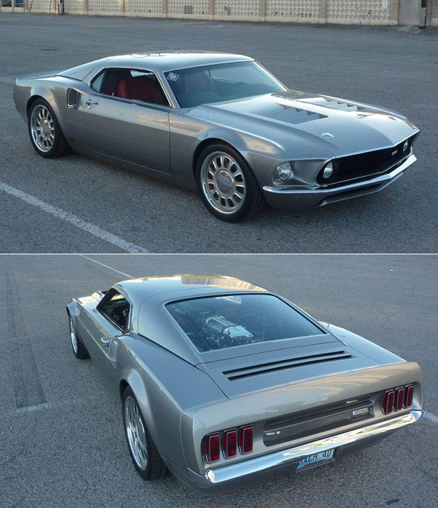 When Mustang Mach 1 Meets GT40, You Get the Stunning Ford Mach 40 –  TechEBlog