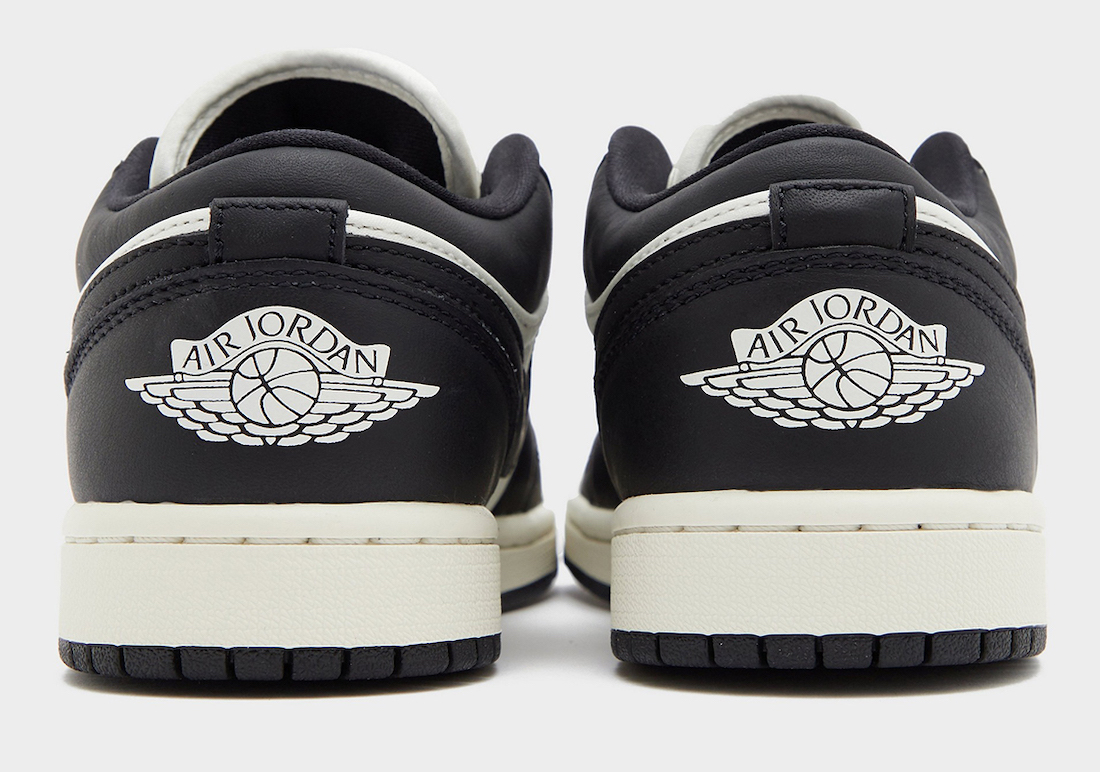 Air Jordan 1 Low Vintage Panda Heels