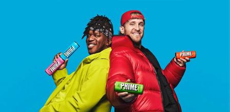 Los 'youtubers' KSI y Logan Paul, fundadores de Prime