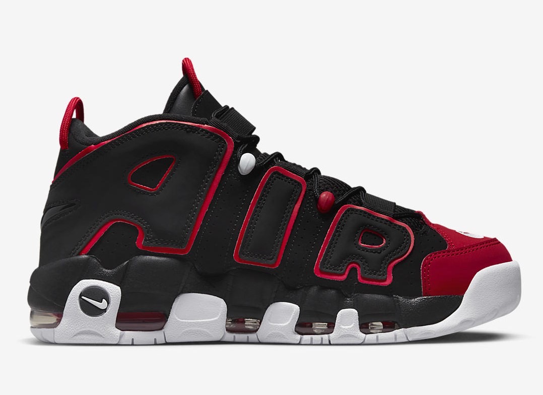 Nike Air More Uptempo Red Toe FD0274-001 Release Date