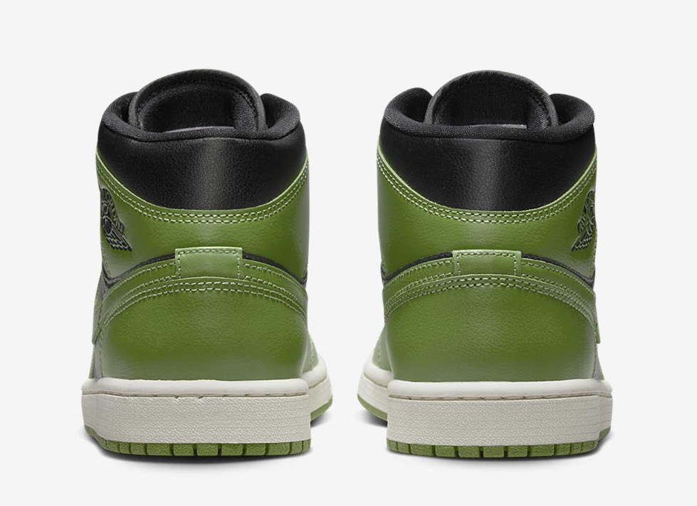 Air Jordan 1 Mid Green Black BQ6472-031 Release Date