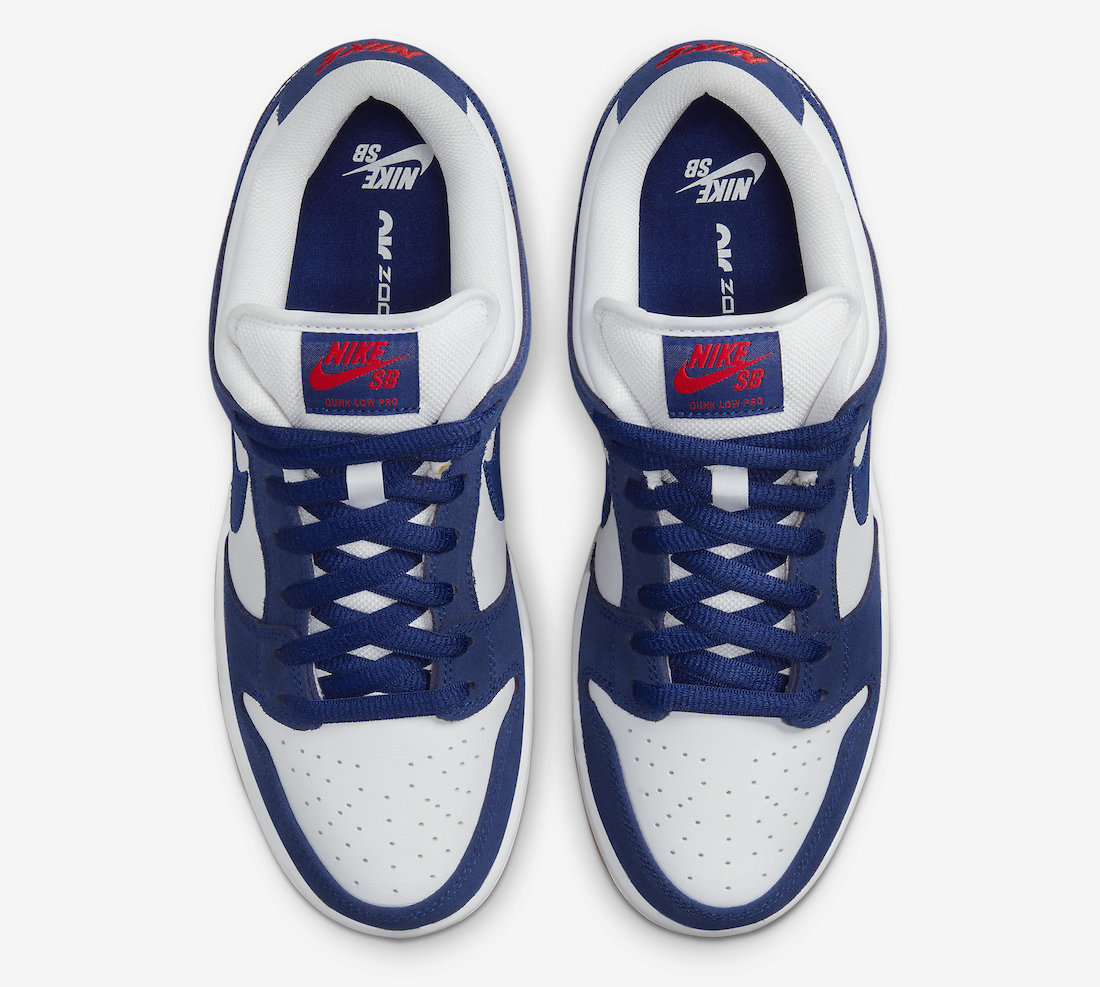 Nike SB Dunk Low Los Angeles Dodgers DO9395-400 Release Date