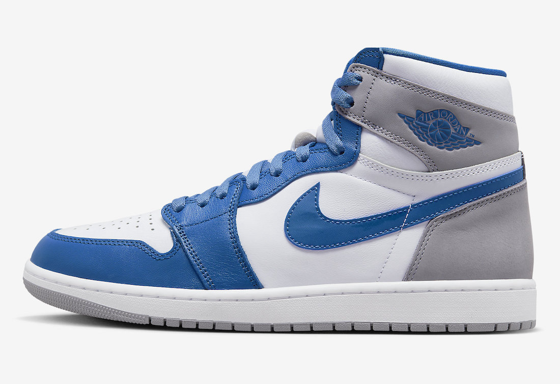 Air Jordan 1 True Blue DZ5485-410 Release Date Lateral