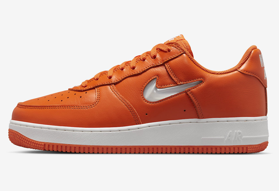 Nike Air Force 1 Low Orange Jewel FJ1044-800 Release Date