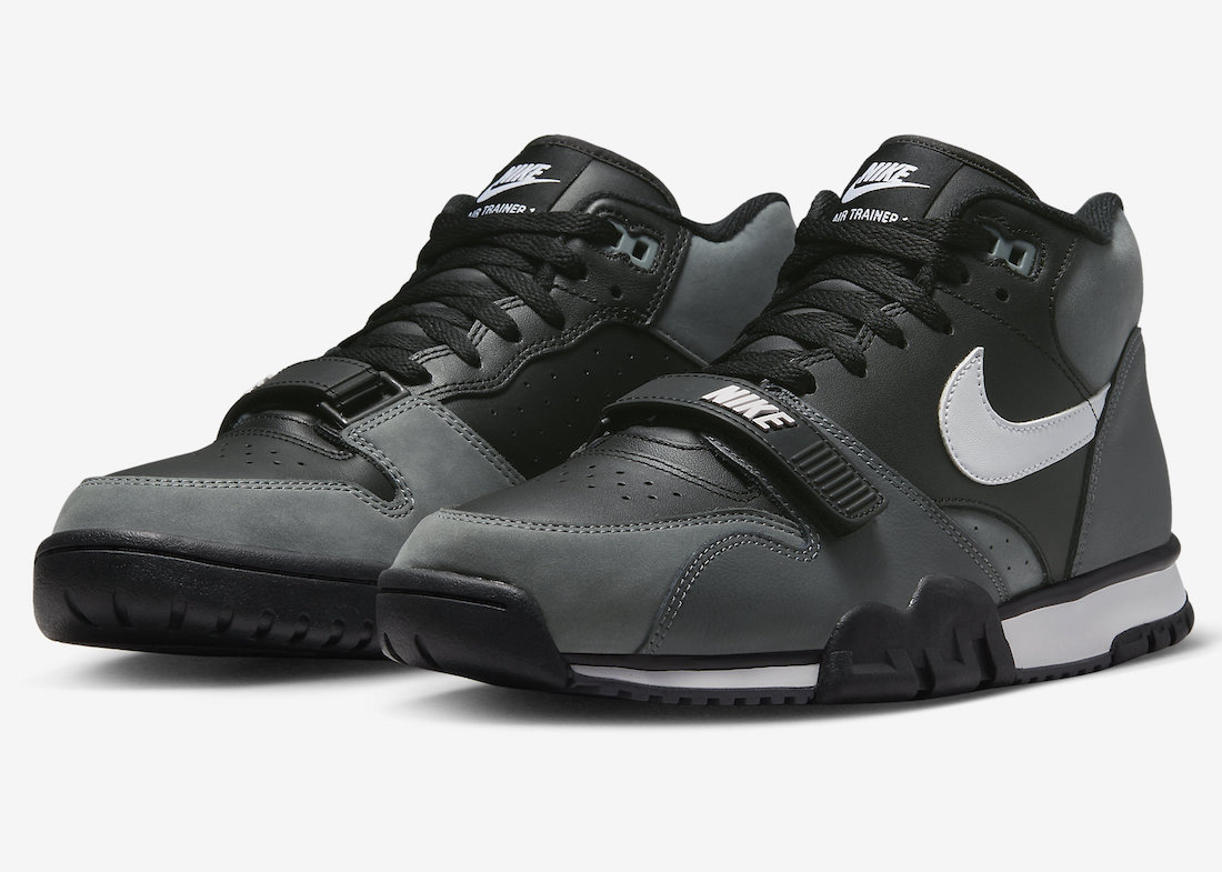 Nike Air Trainer 1 Black Dark Grey Cool Grey D0808-001 Release Date