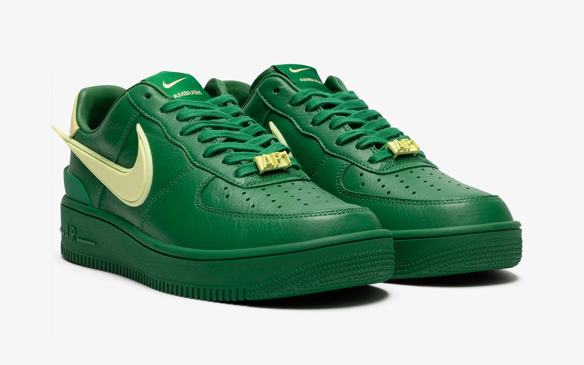 AMBUSH Nike Air Force 1 Low Green DV3464-300 Release Date