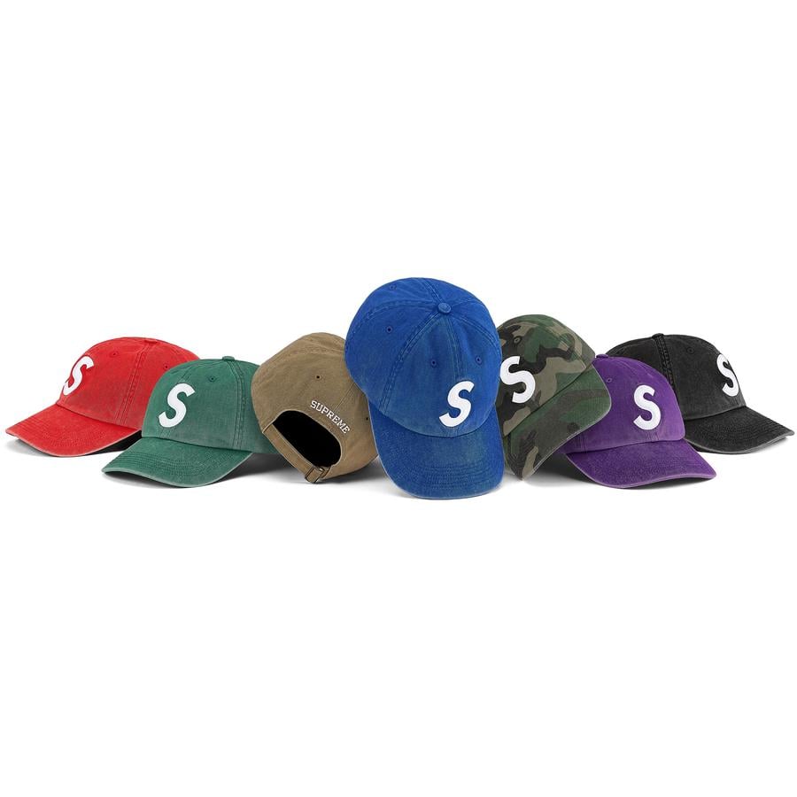 Pigment Print S Logo 6-Panel