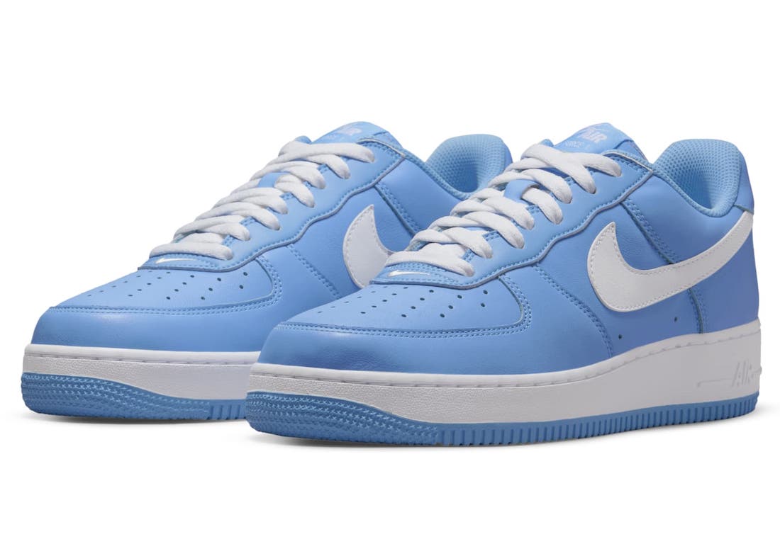 Nike Air Force 1 Low Since 82 University Blue DM0576-400 Release Date