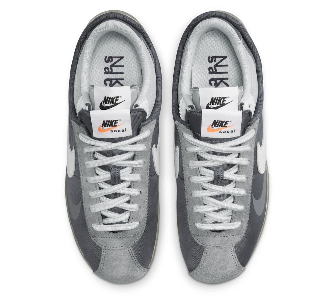 Sacai Nike Cortez Grey DQ0581-001 Release Date