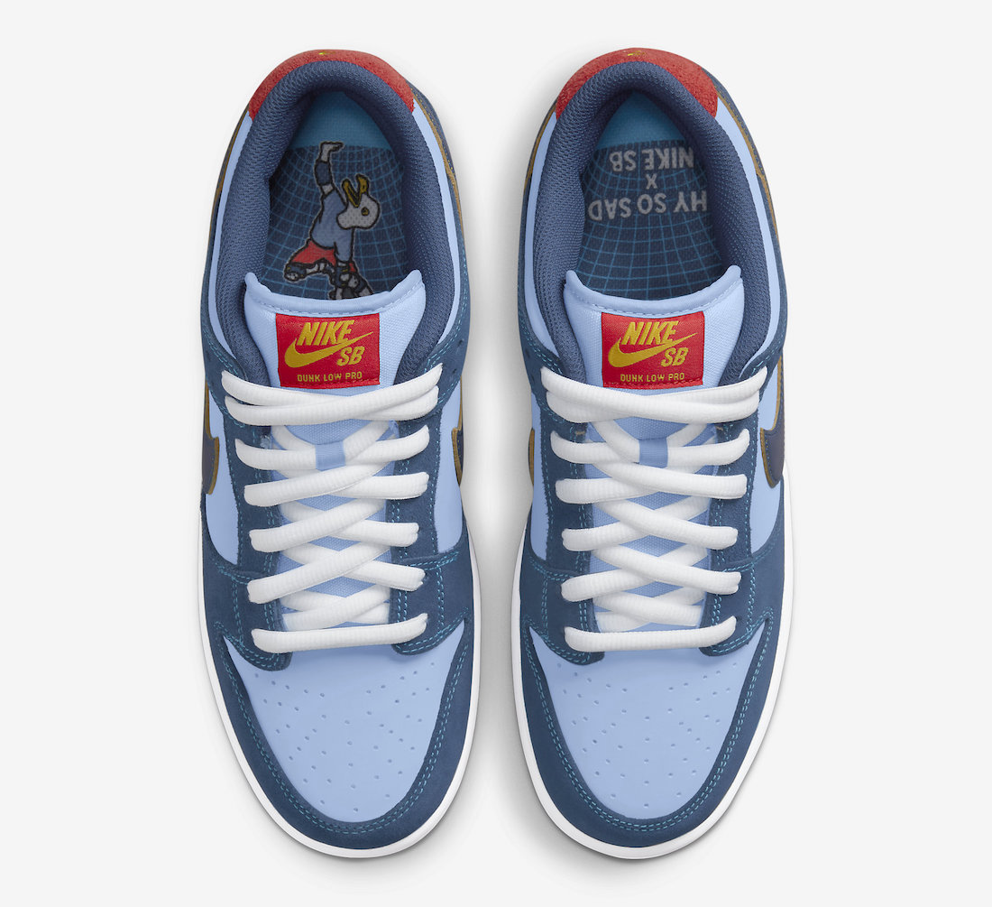 Why So Sad Nike SB Dunk Low DX5549-400 Release Date