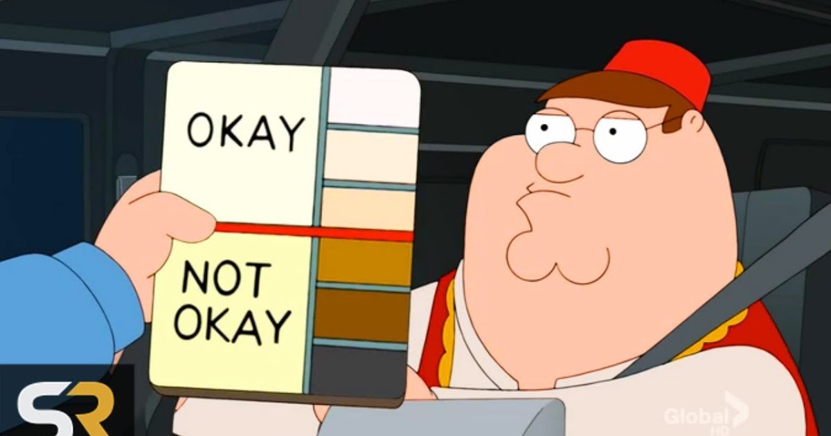 Skin Color Chart Family Guy - NaturalSkins