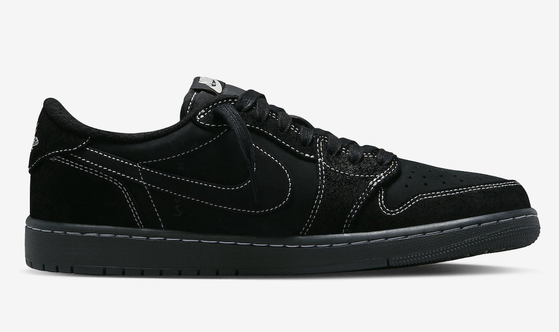 Travis Scott Air Jordan 1 Low Black Phantom DM7866-001 Release Date Price